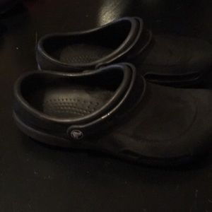 Black Crocs